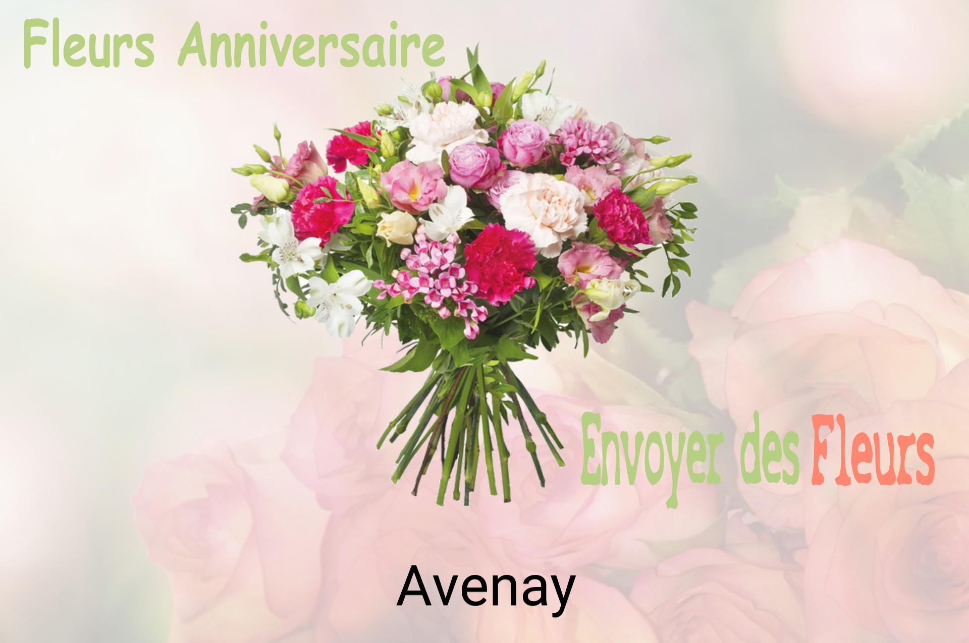 Bouquet de fleurs d’anniversaire livré à Avenay